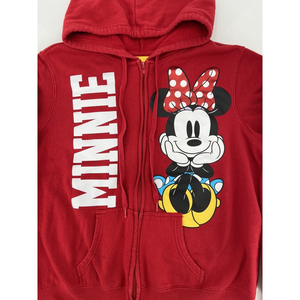 LOT OF‎ 2 Mickey Mouse DISNEY Parks Hooded Sweater Youth Sz XL SEE PHOTOS - Picture 3 of 11